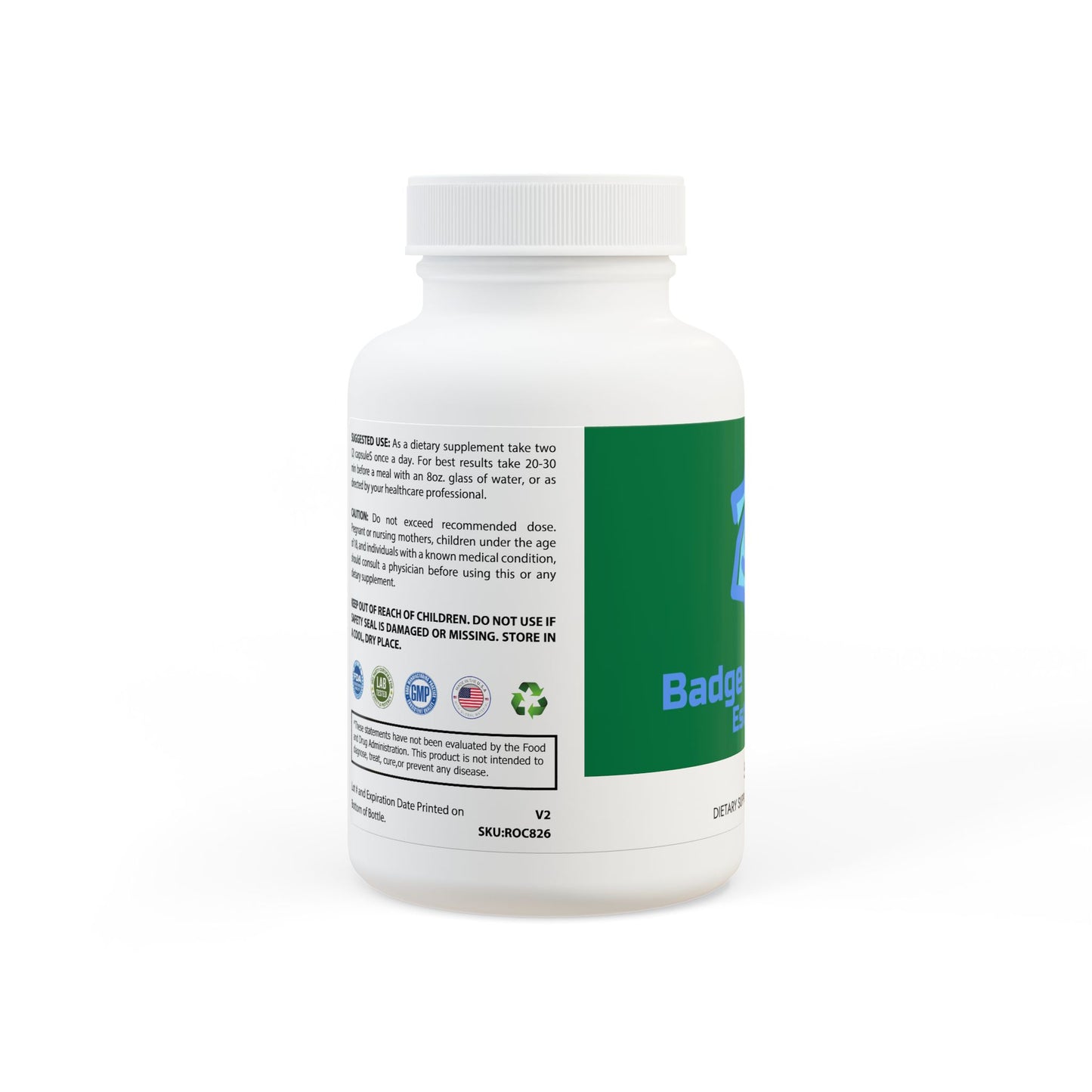 BADGE OF PEARLS 5-HTP Supplement (60 Capsules)