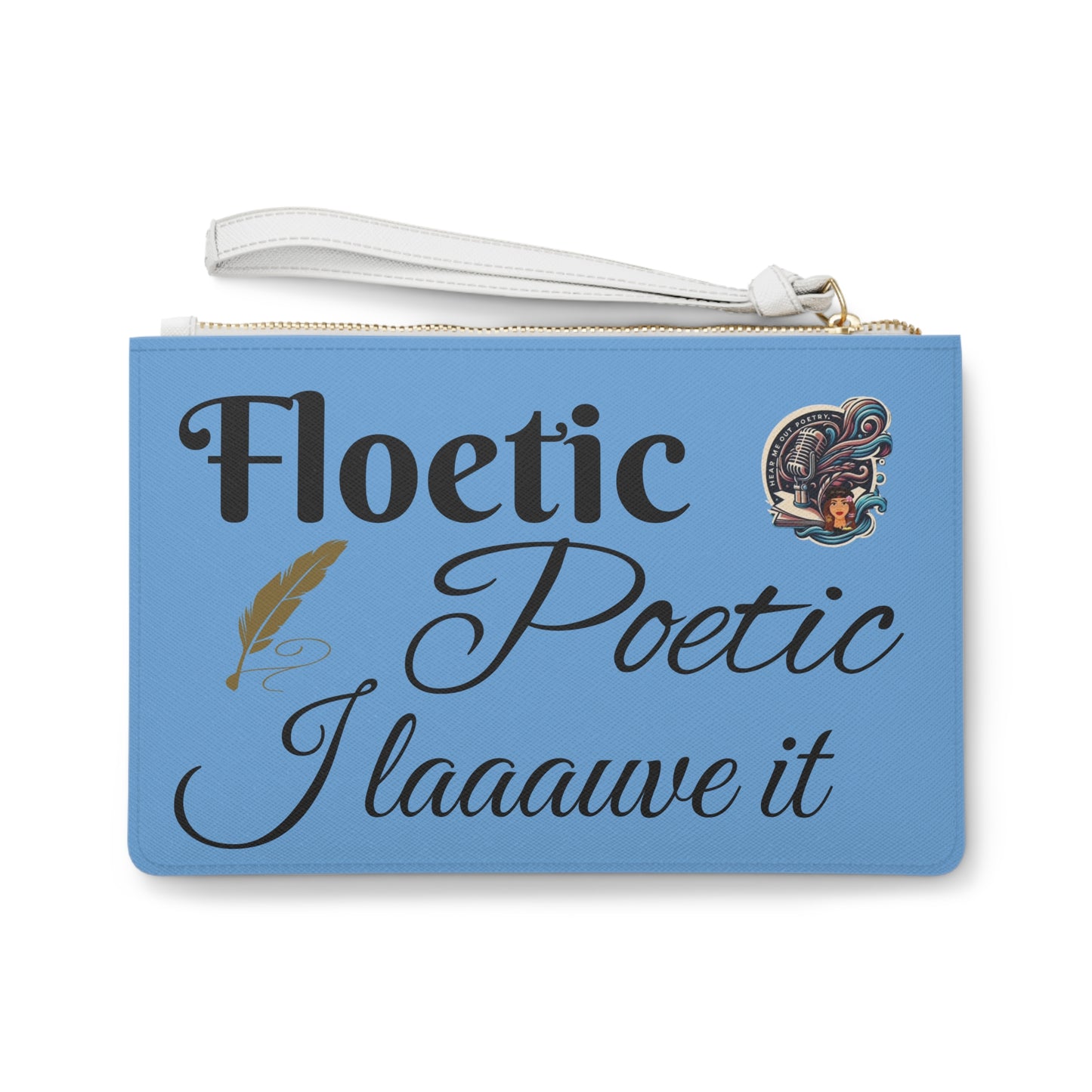 Bohemian Feather Clutch Bag - Stylish Poet's Accessory