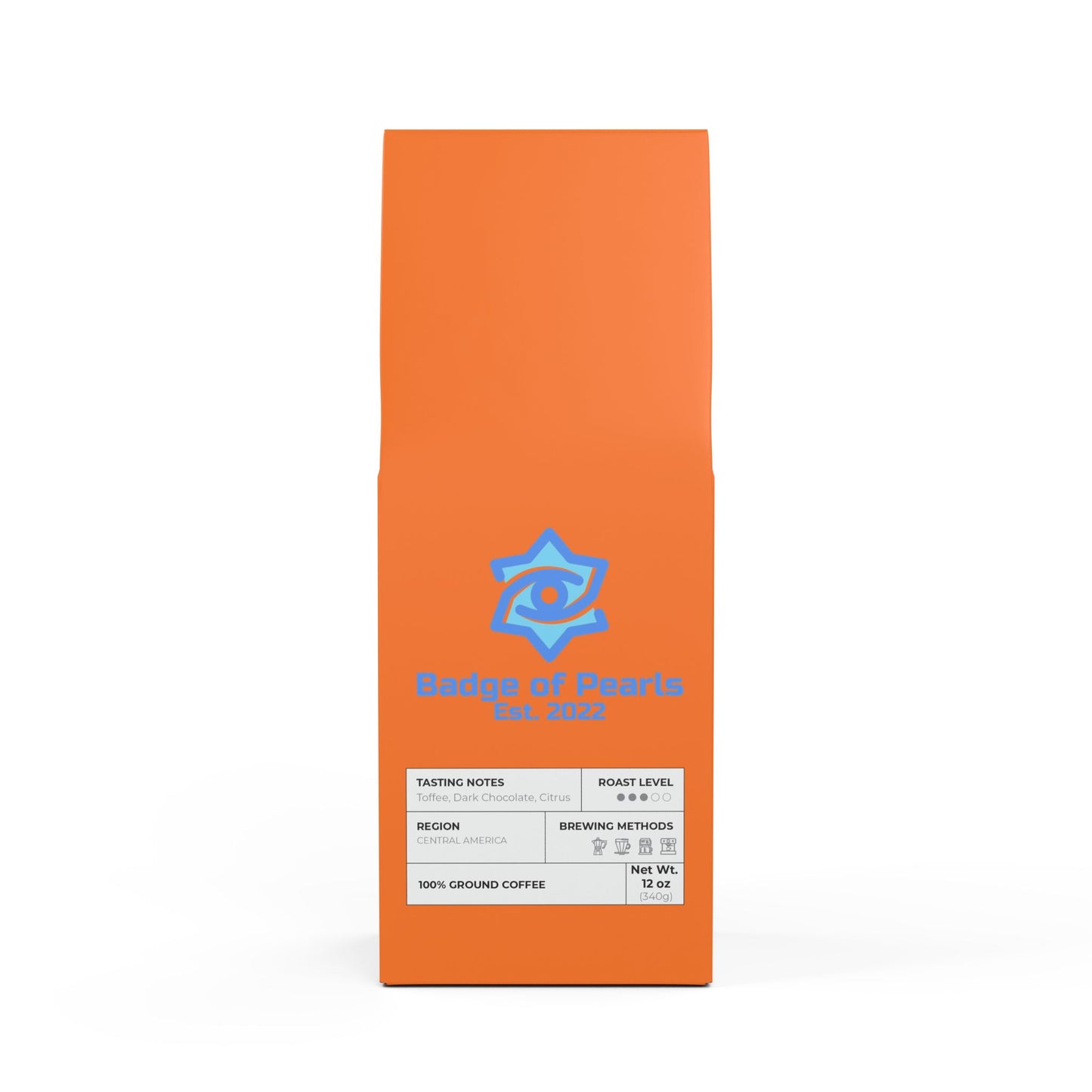 BADGE OF PEARLS Rock Creek Coffee Blend (Medium Roast)