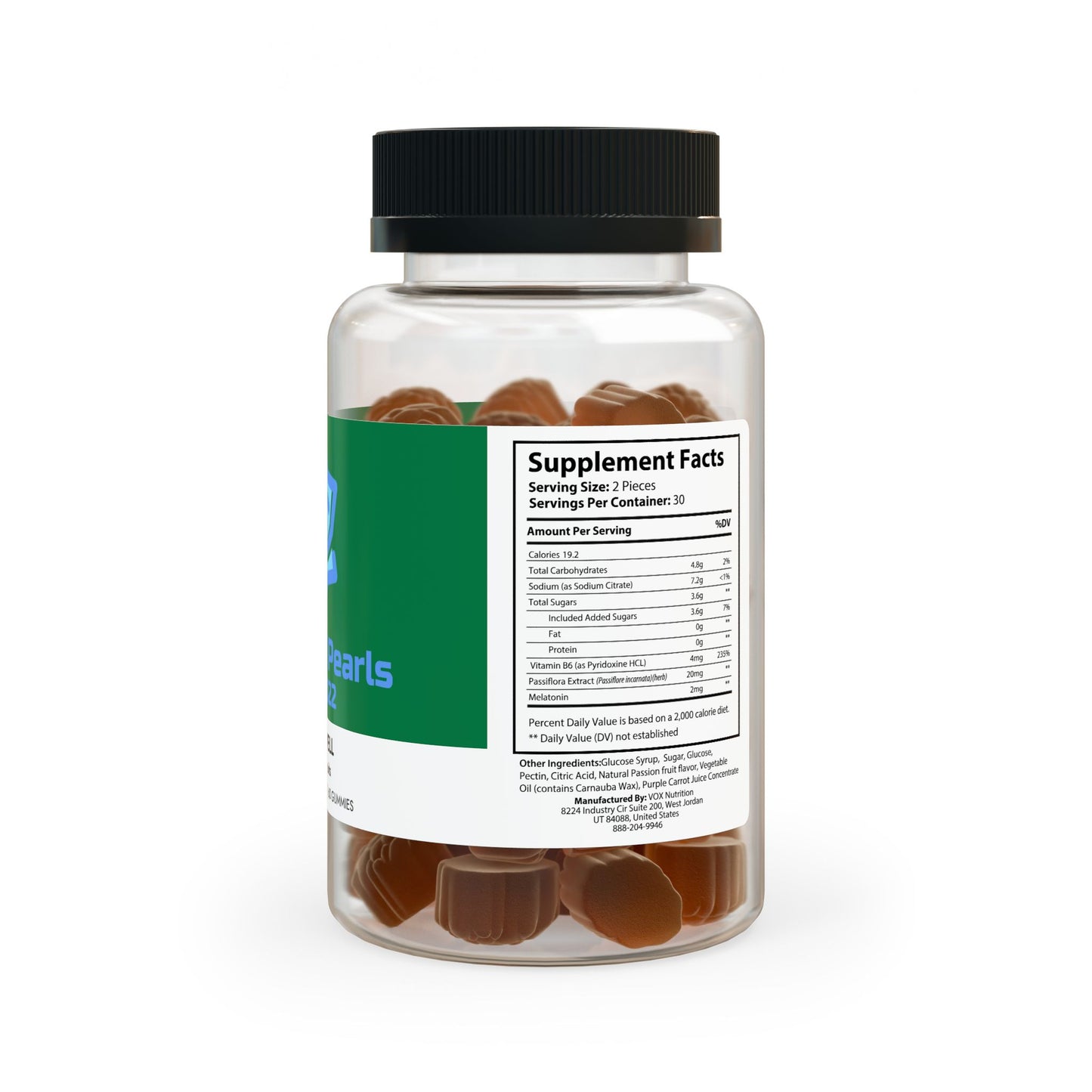 BADGE OF PEARLS Sleep Well Gummies (60 Gummies)