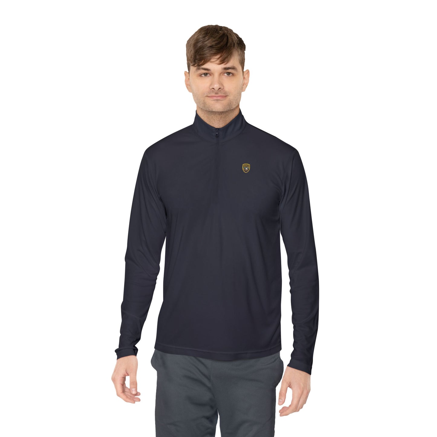 Acevedo Unisex Quarter-Zip Pullover - State Police Design, Perfect for Outdoor Activities and Casual Wear