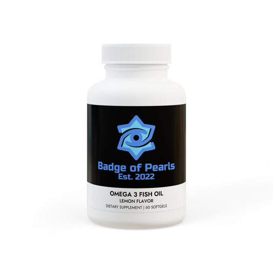 Omega 3 Fish Oil Supplement (60 Softgels)