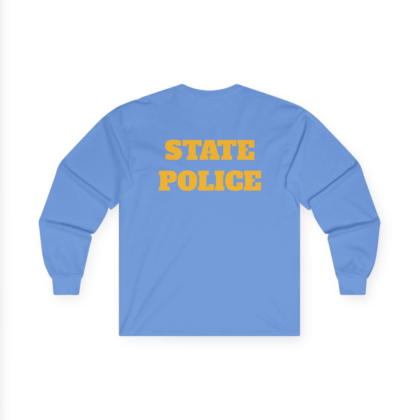 Unisex State Police Long Sleeve Tee - Perfect for Law Enforcement Support