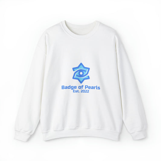 Badge of Pearls Unisex Heavy Blend Crewneck Sweatshirt