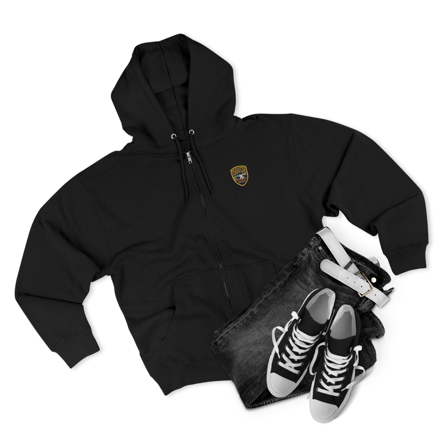 Unisex Zip Hoodie - Comfortable Casual Wear for All Seasons