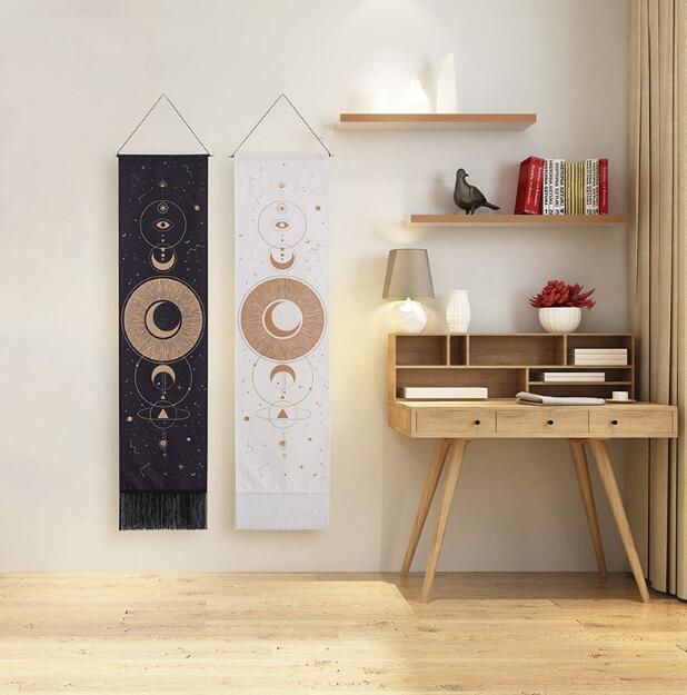Simple And Beautiful Bohemian Tapestry Star And Moon Tapestry Living Room And Bedroom Decoration Paintings