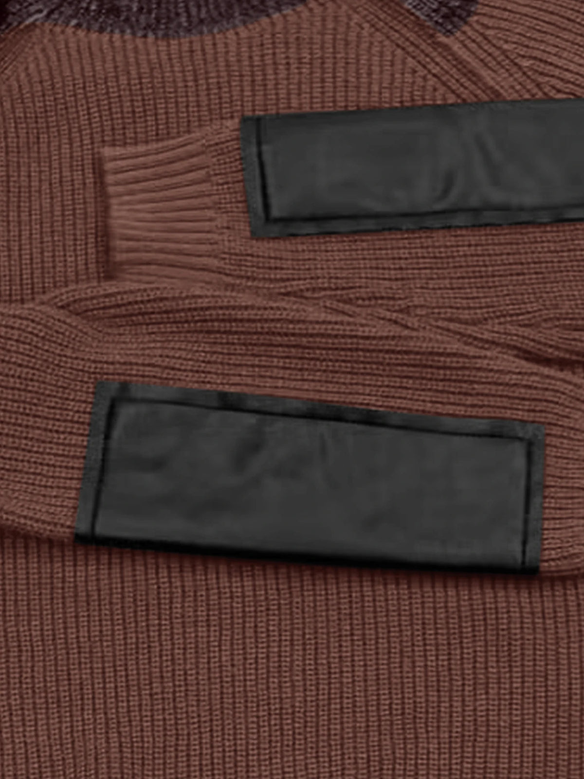 Pullover Sweater Women Patchwork Outfit Fashion Elegance New Autumn Winter Clothes Women Long Sleeve Tops