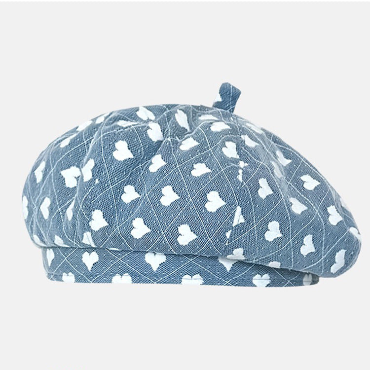 Cute Lace Mesh DR. POETRY Berets for Women