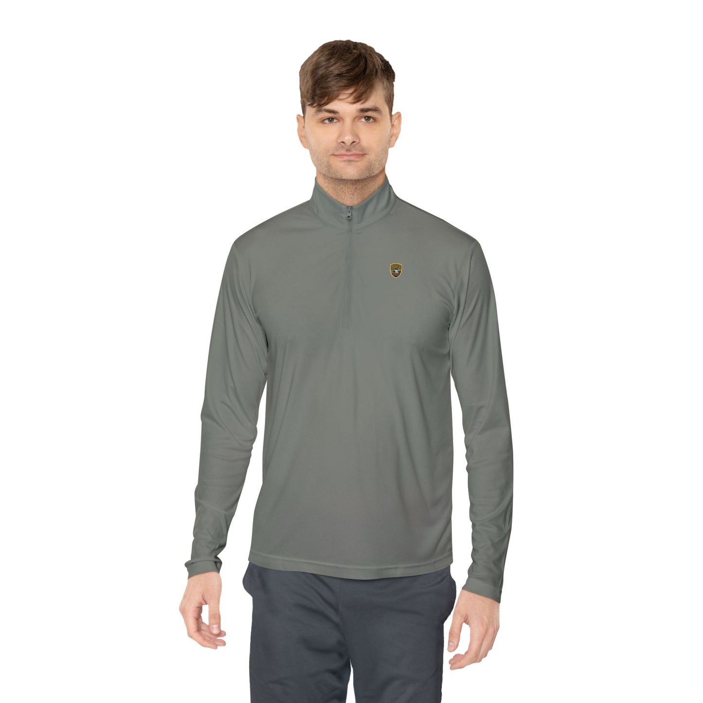 Acevedo Unisex Quarter-Zip Pullover - State Police Design, Perfect for Outdoor Activities and Casual Wear