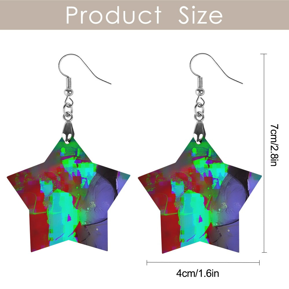 Lolita Lebron Wooden earrings