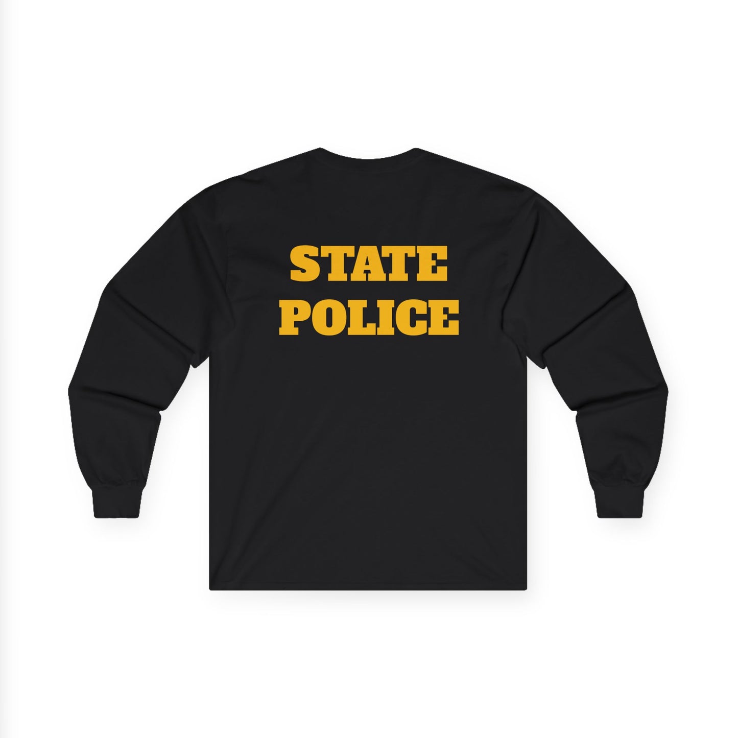 Unisex State Police Long Sleeve Tee - Perfect for Law Enforcement Support