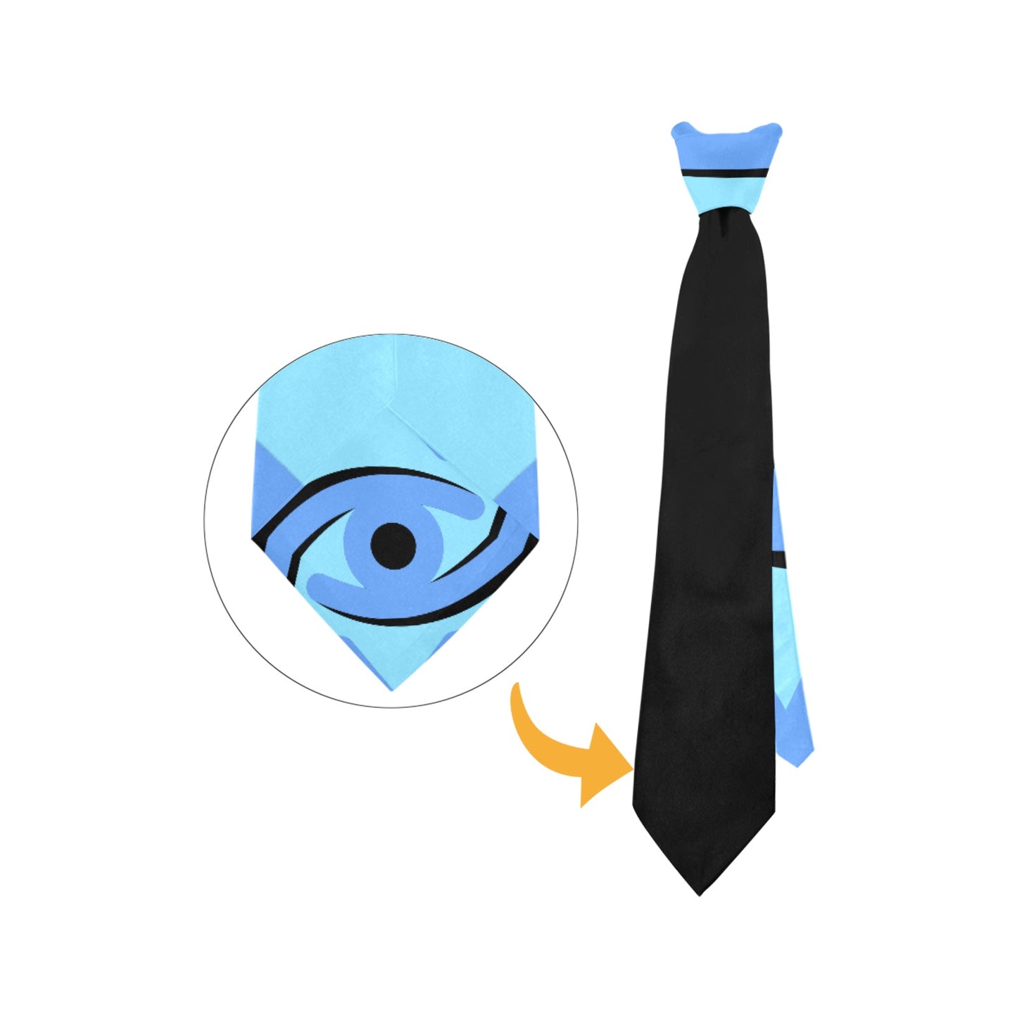 Badge of Pearls Peekaboo Necktie