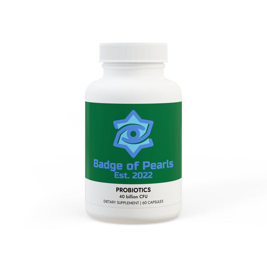 BADGE OF PEARLS Probiotics Supplement (60 Capsules)