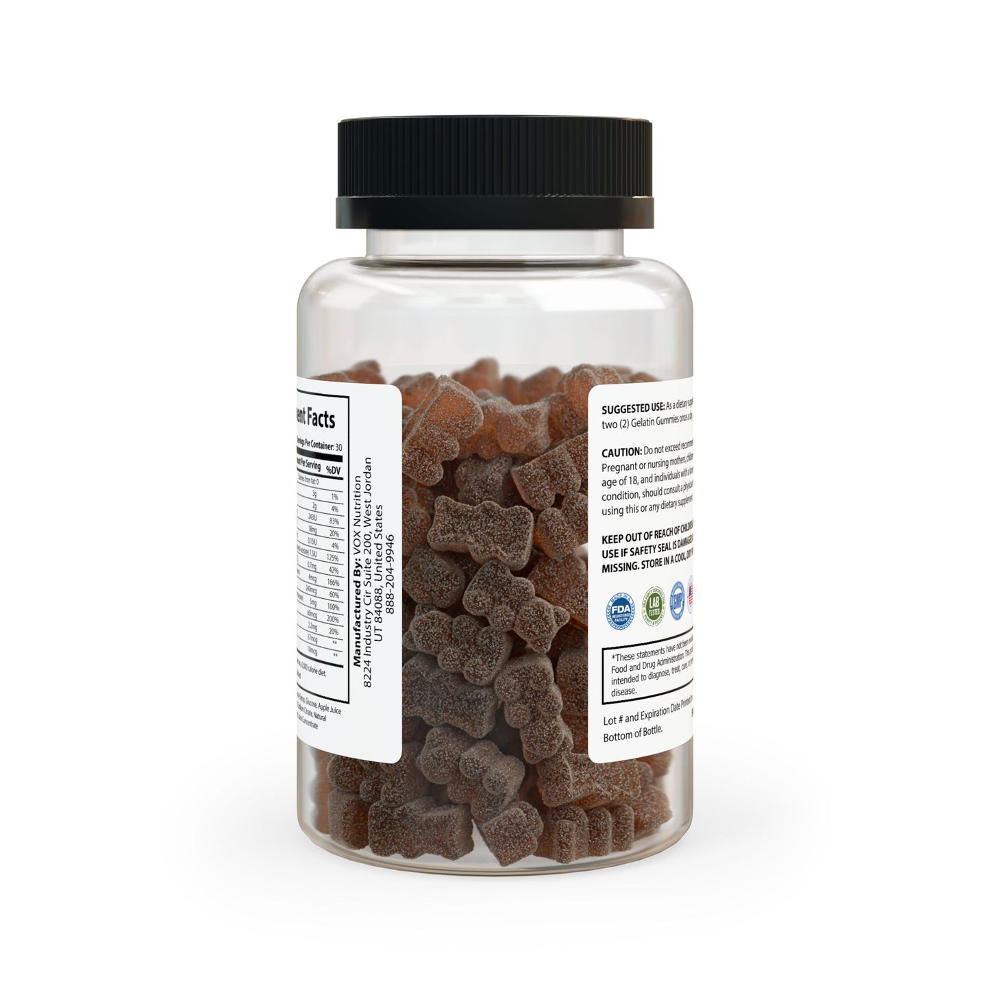 BADGE OF PEARLS Multivitamin Gummies for Adults (60 Gummies)