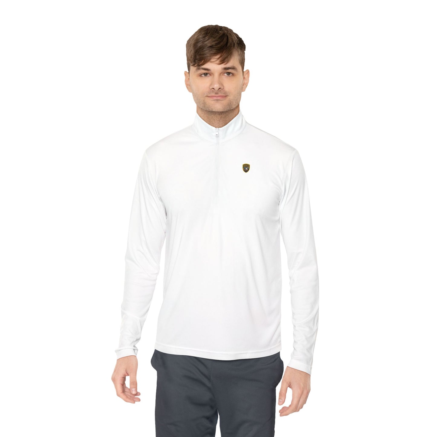 Acevedo Unisex Quarter-Zip Pullover - State Police Design, Perfect for Outdoor Activities and Casual Wear