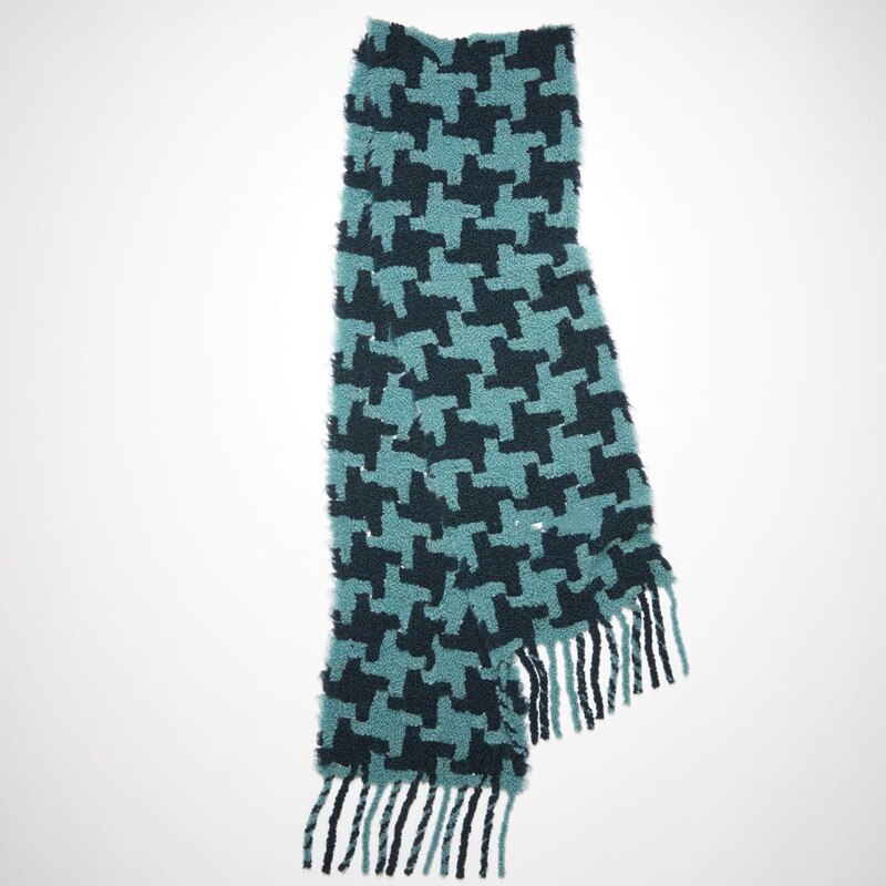 Designer Brand Winter Scarf for Women Men Warm Cashmere Tassel Large Shawl Wrap Unisex Blanket Scarves Luxury