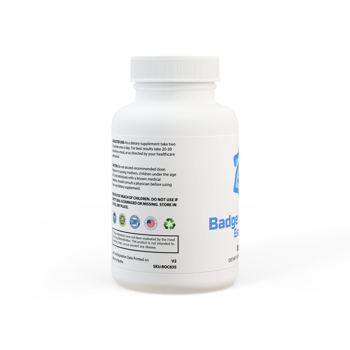 BADGE OF PEARLS Sea Moss Supplement (60 Capsules)