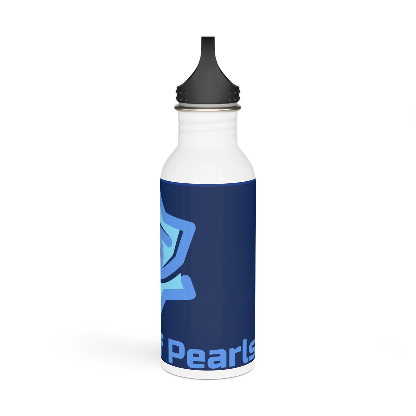 Badge of Pearls Stainless Steel Water Bottle