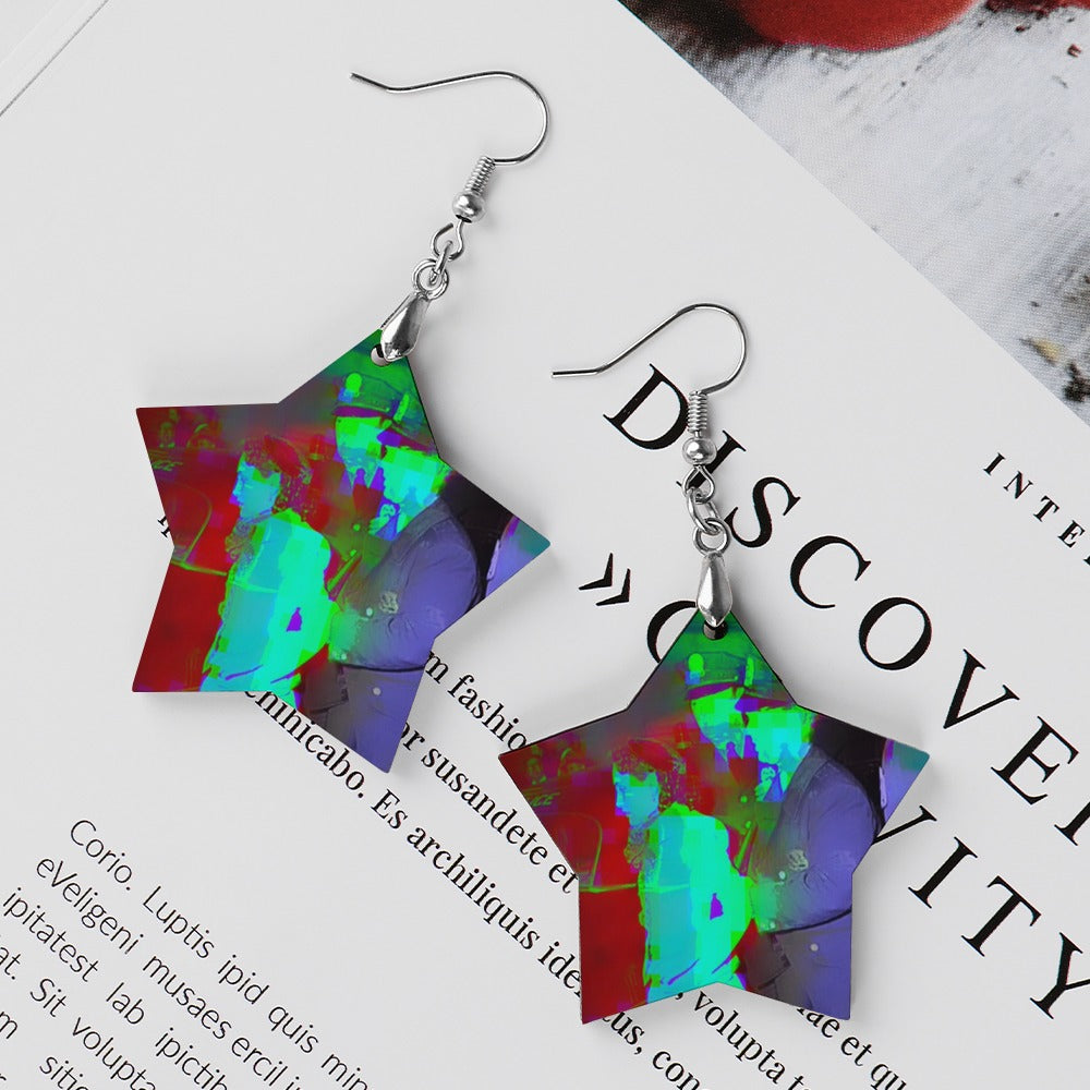 Lolita Lebron Wooden earrings