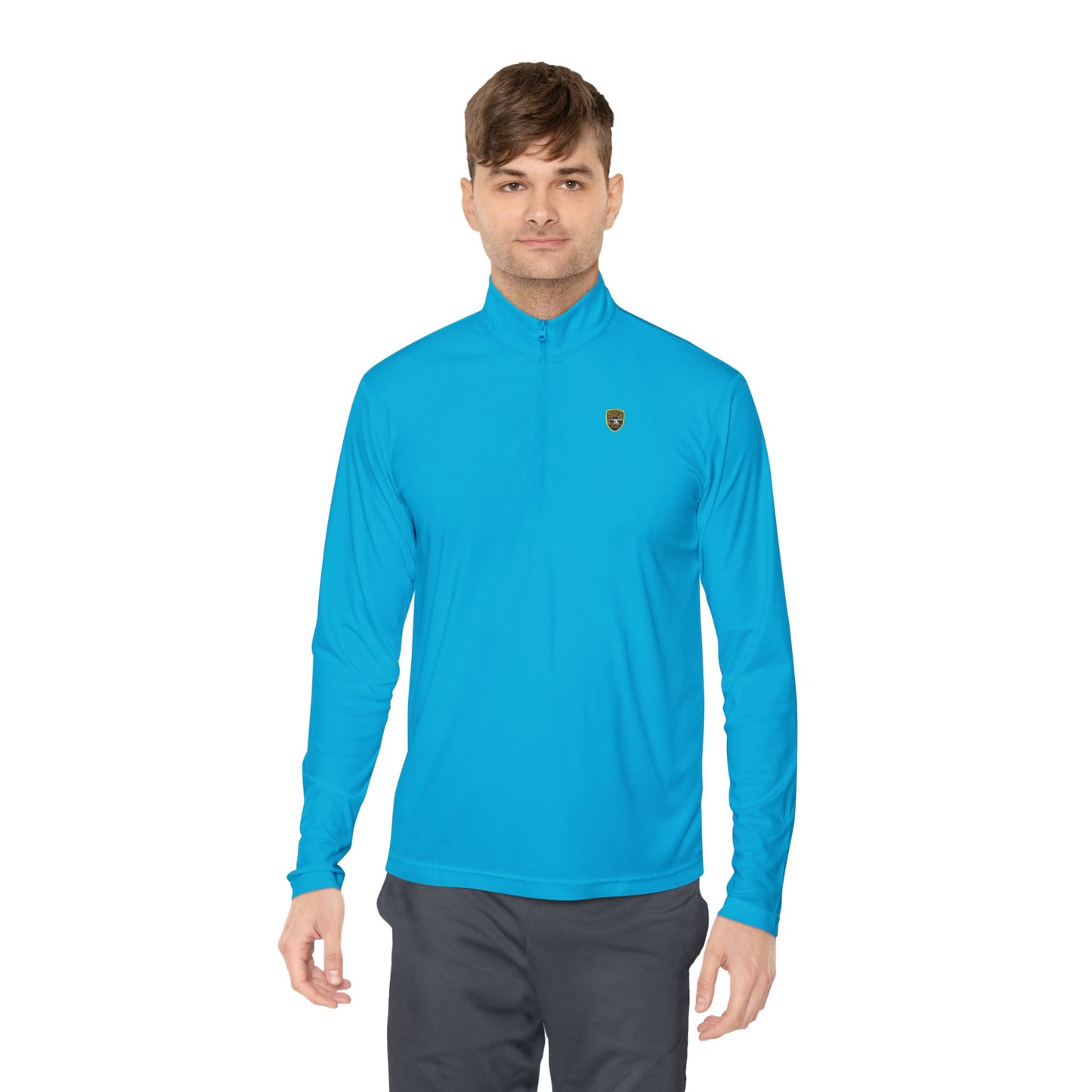 Acevedo Unisex Quarter-Zip Pullover - State Police Design, Perfect for Outdoor Activities and Casual Wear