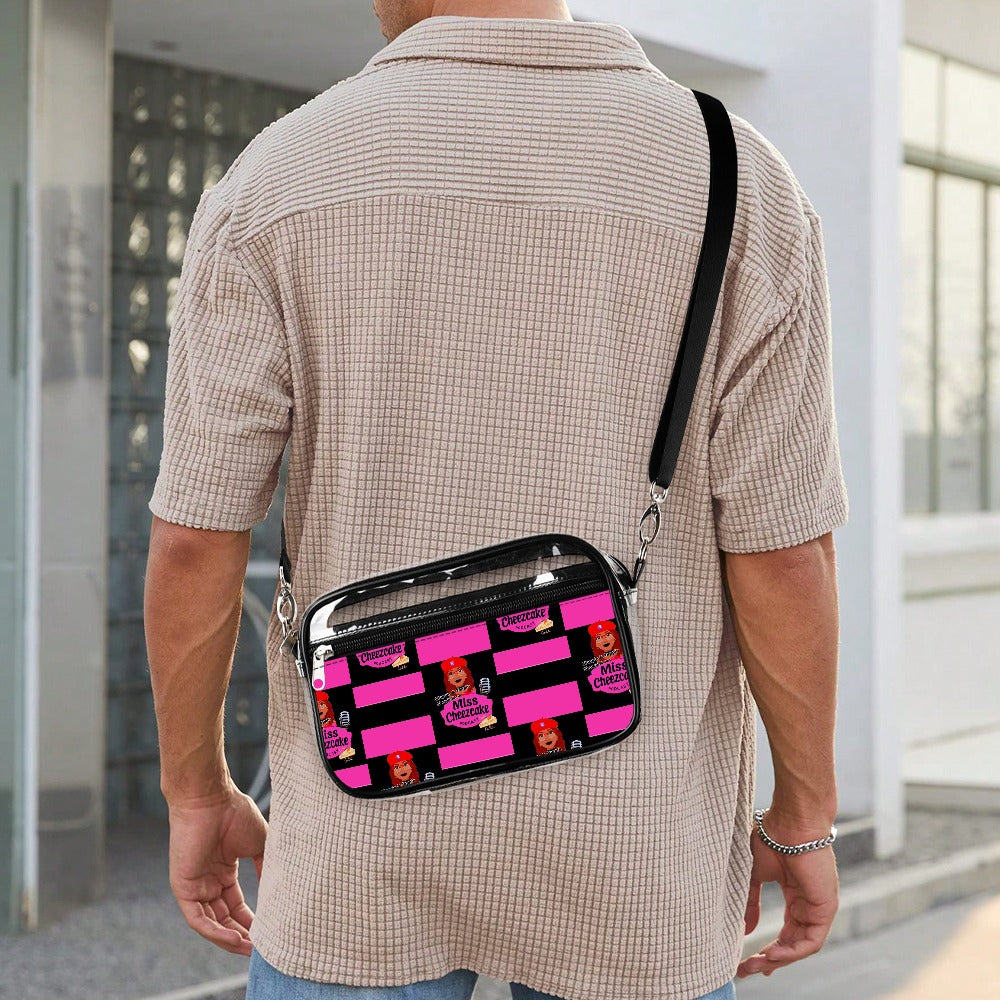 MISS CHEEZCAKE Transparent satchel Small