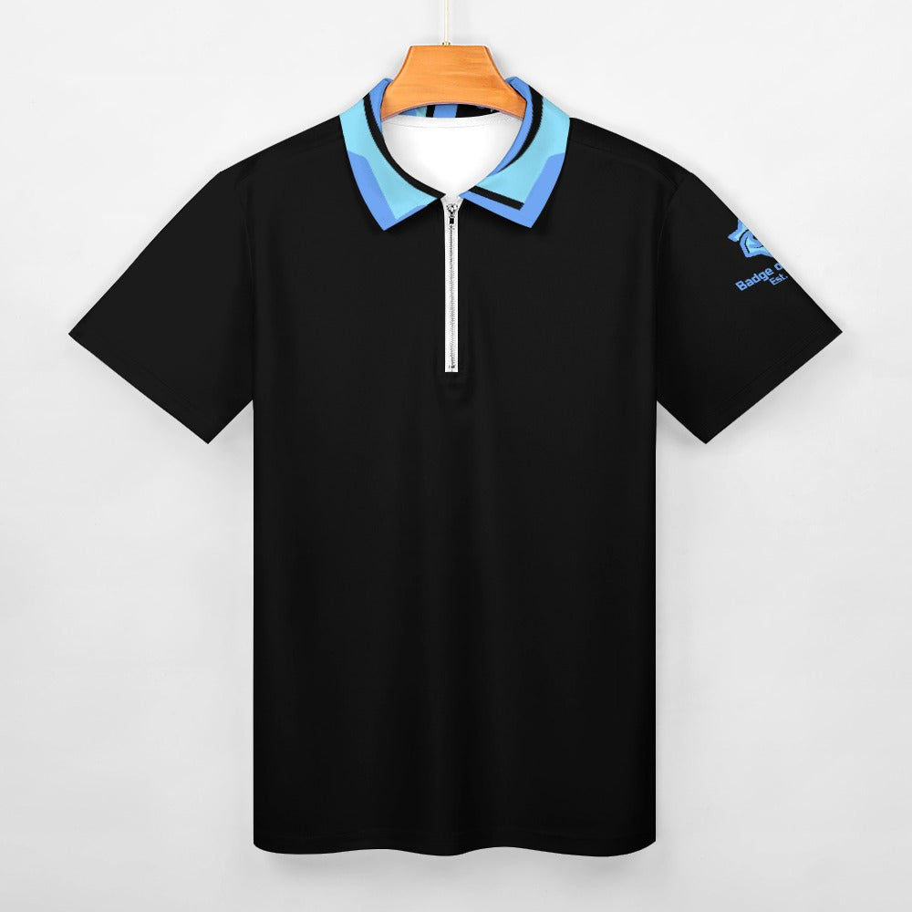 Badge of Pearls Short sleeve polo shirt