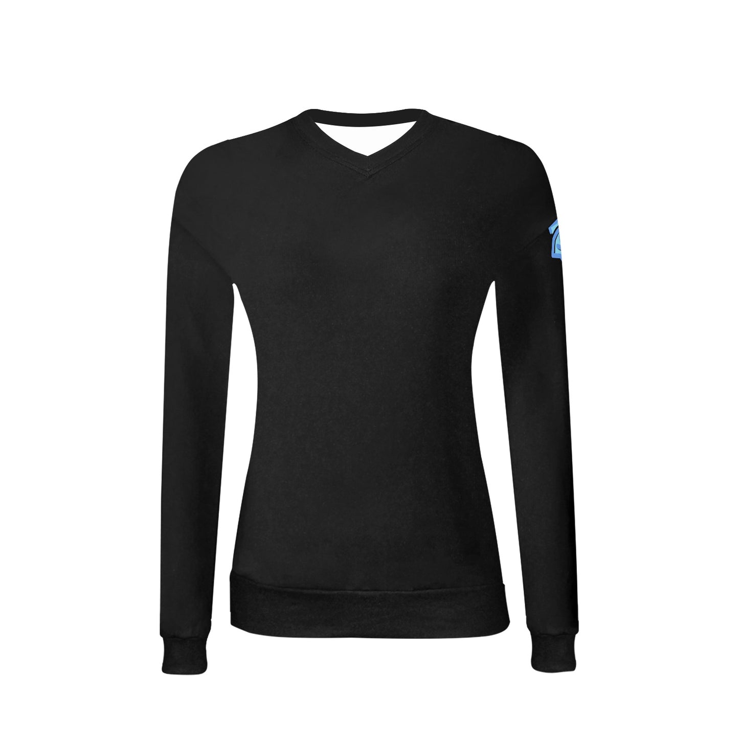 Badge of Pearls Women's All Over Print V-Neck Sweater