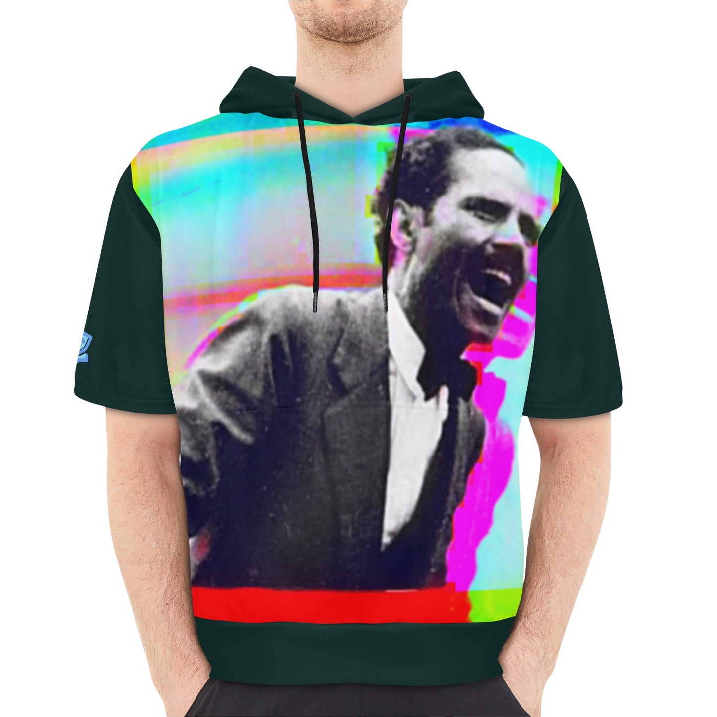 Dr. Pedro Albizu Campos Short Sleeve Fleece Hoodie