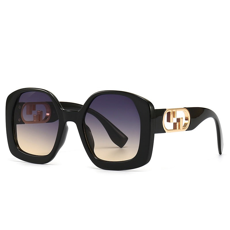 Large frame women's sunglasses popular sunshades