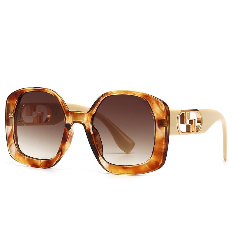 Large frame women's sunglasses popular sunshades
