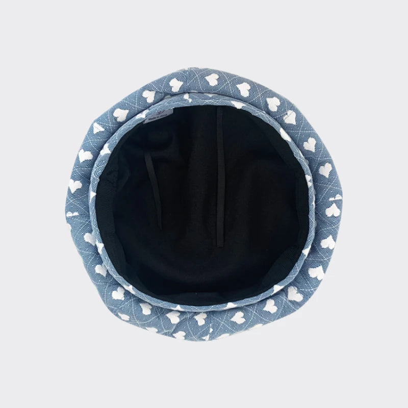 Cute Lace Mesh DR. POETRY Berets for Women