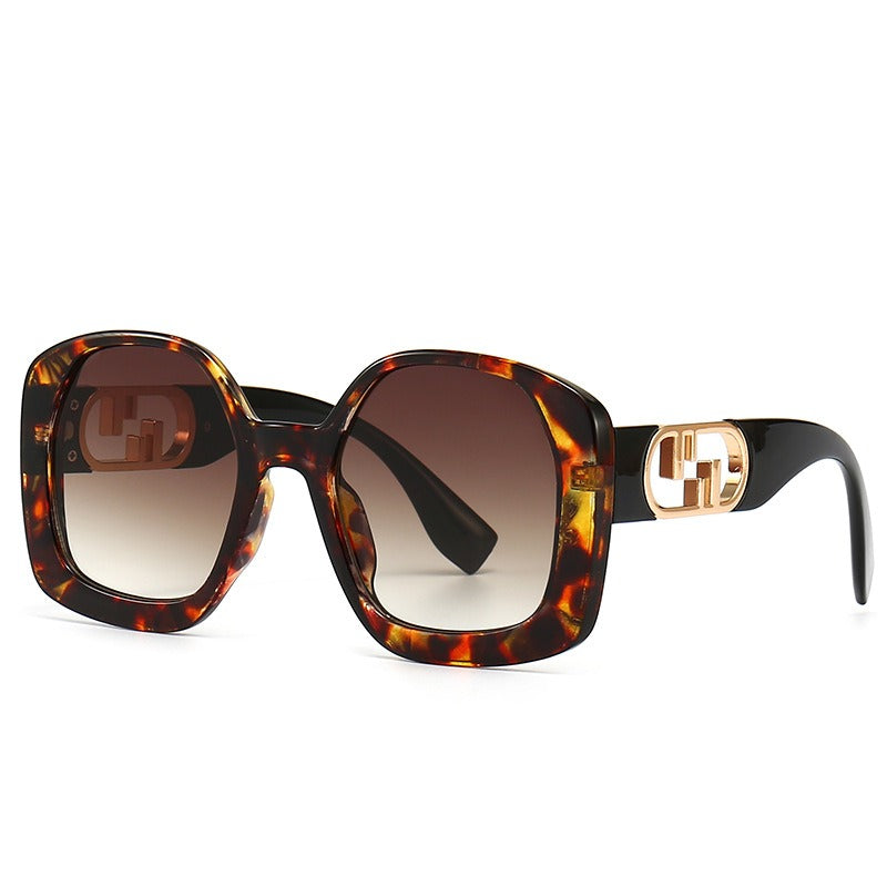 Large frame women's sunglasses popular sunshades