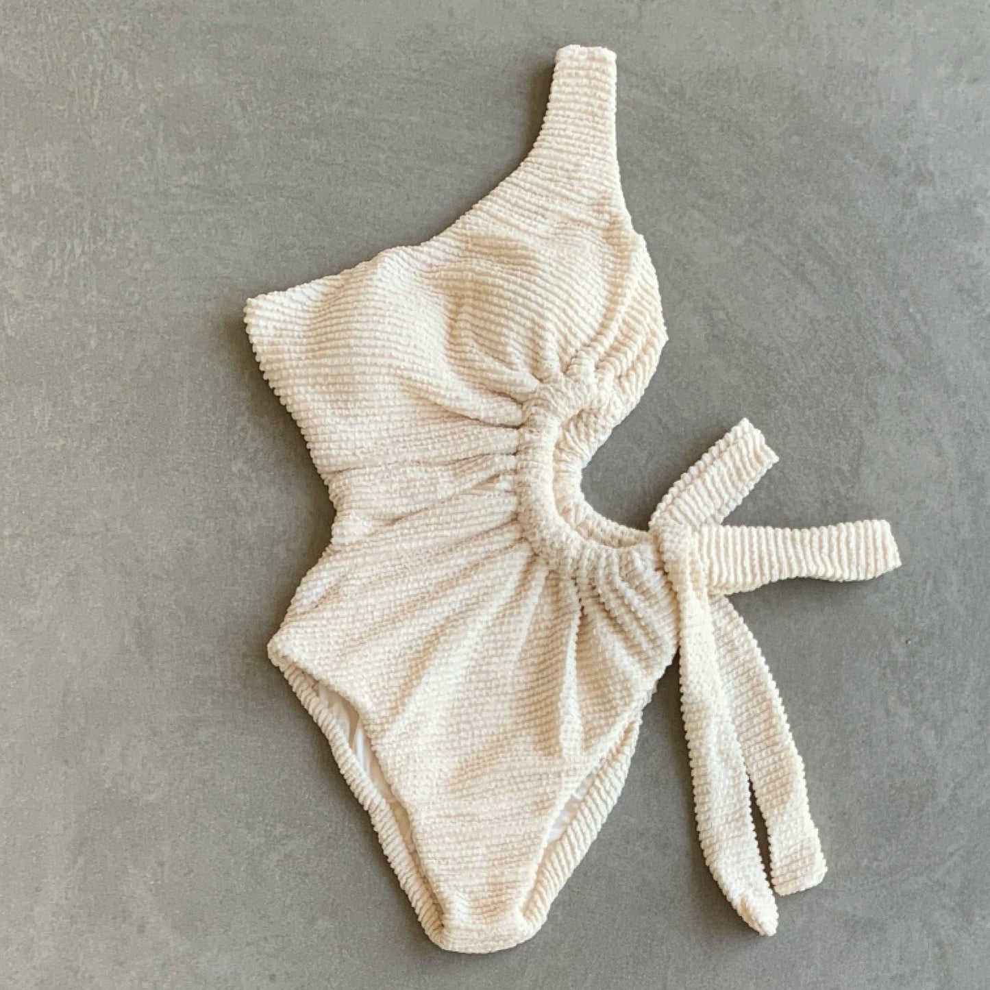 Pearl Textured One Piece Swimwear