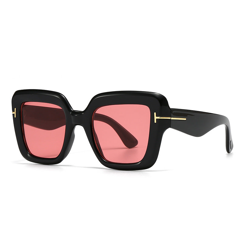 POETIC ECHOES Modern Retro Large Frame Sunglasses