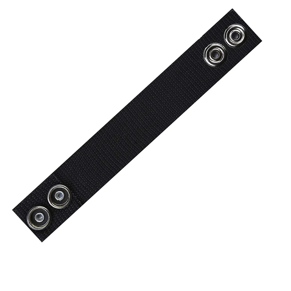 AGENT ACEVEDO 34815 4Pcs/Set Tactical Belt Buckle Police Military Accessory Double Snaps Nylon Tactical Belt Loop Holder Keeper