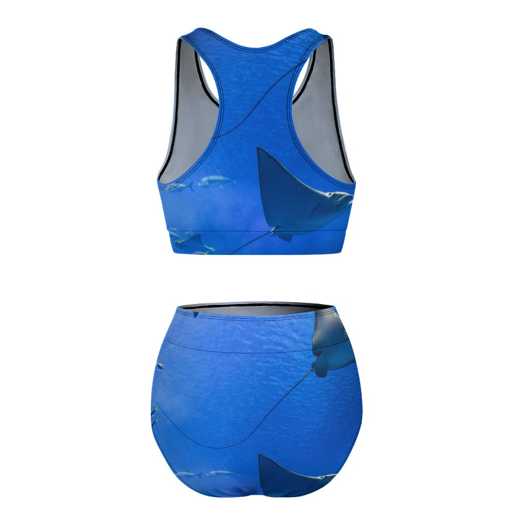 Free in the Sea Two Piece Bikini Swimsuit
