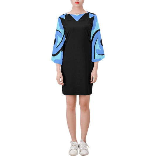 Badge of Pearls Women's Bell Sleeve Dress