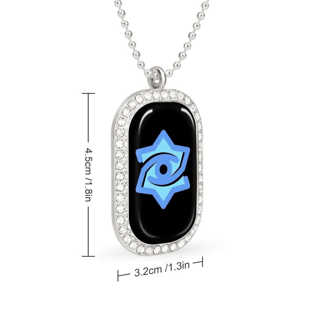 Black Pearl Badge of Pearls Necklace