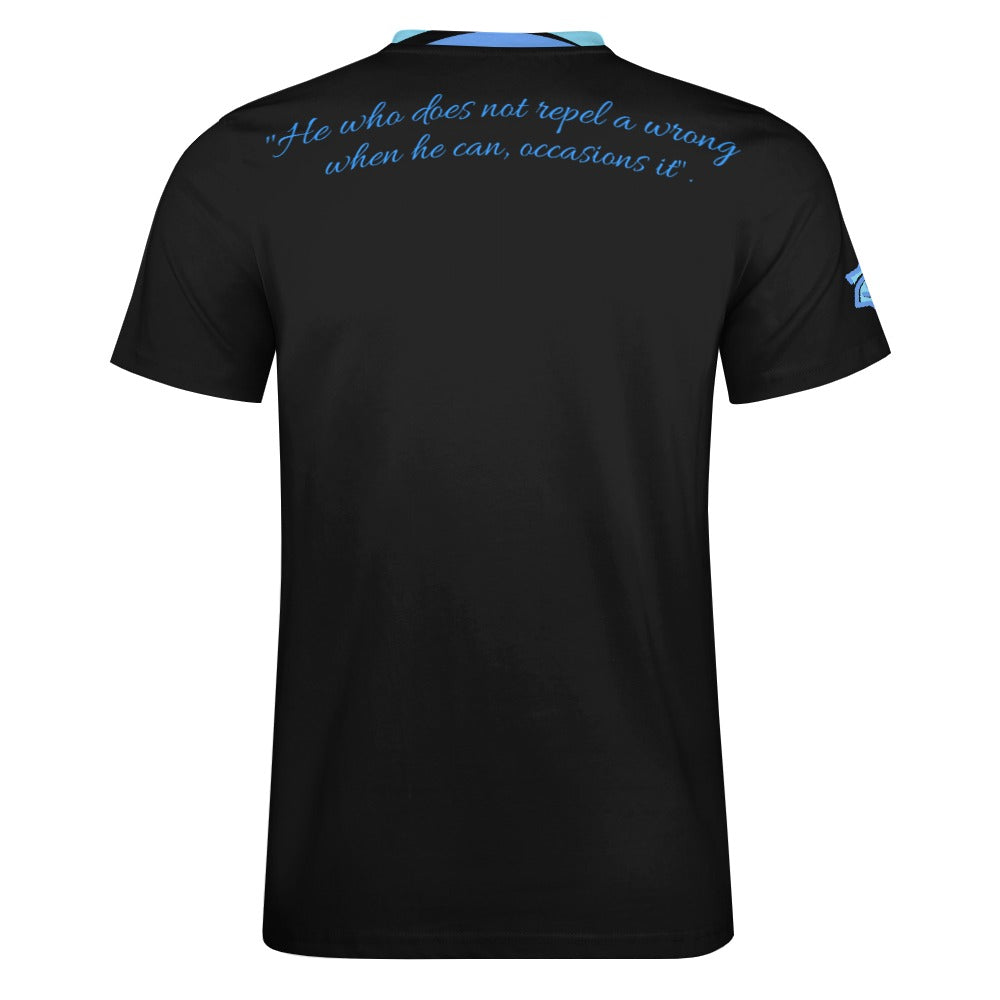Badge of Pearls Maxim Men's Cotton T-shirt