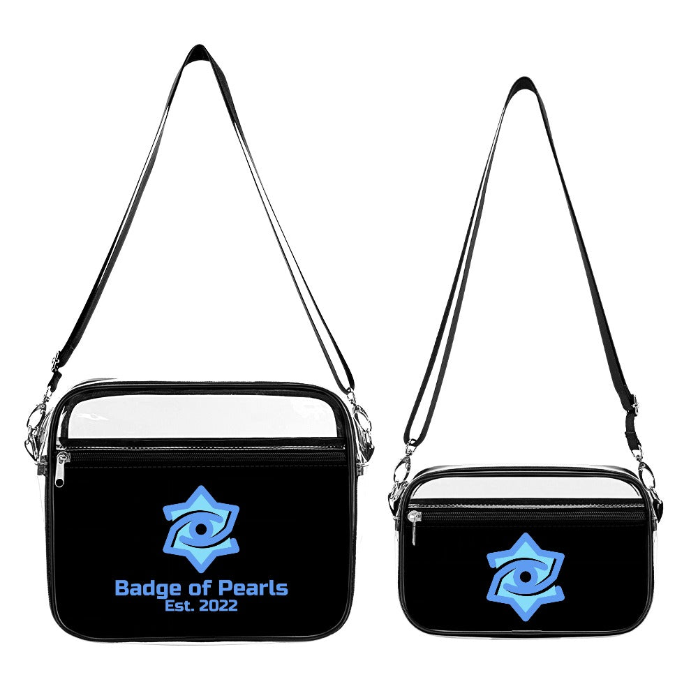 Badge of Pearls Transparent satchel set Two piece