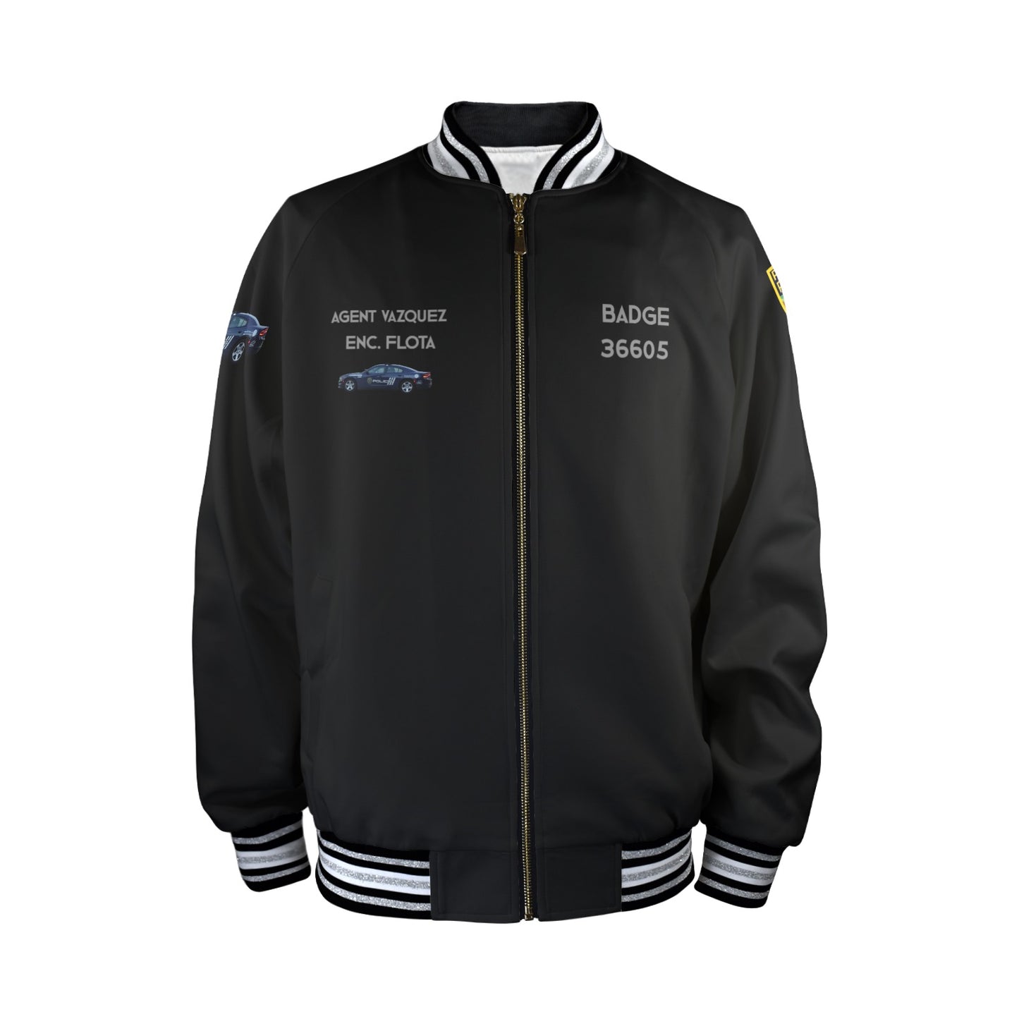 New Men's Police Customed Jacket "Only for Law Enforcement"