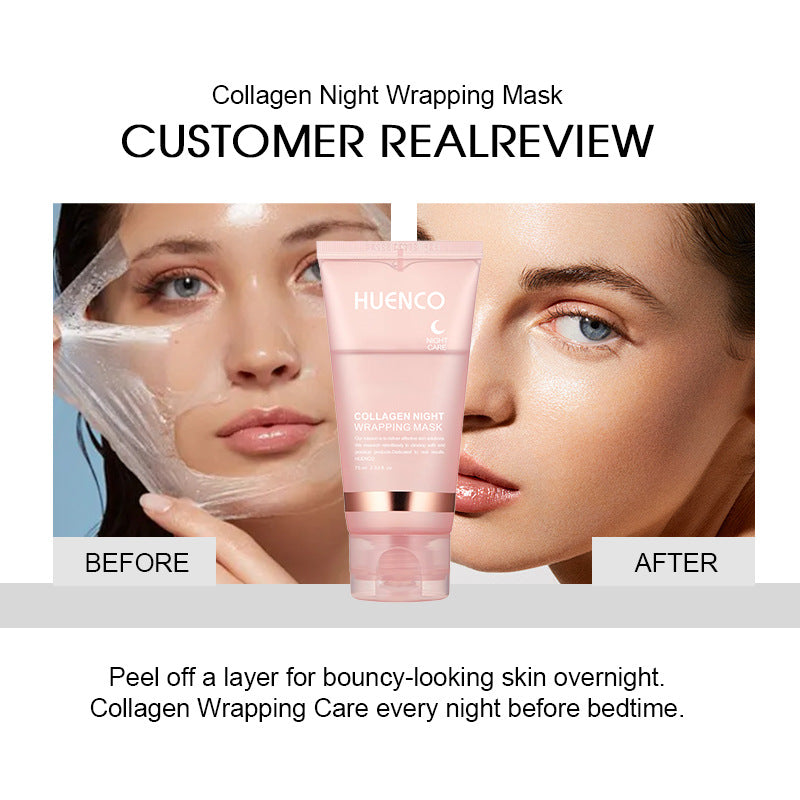 Badge of Pearls Collagen peel-off mask smearable deep cleansing skin rejuvenation moisturizing skin care sleeping mask