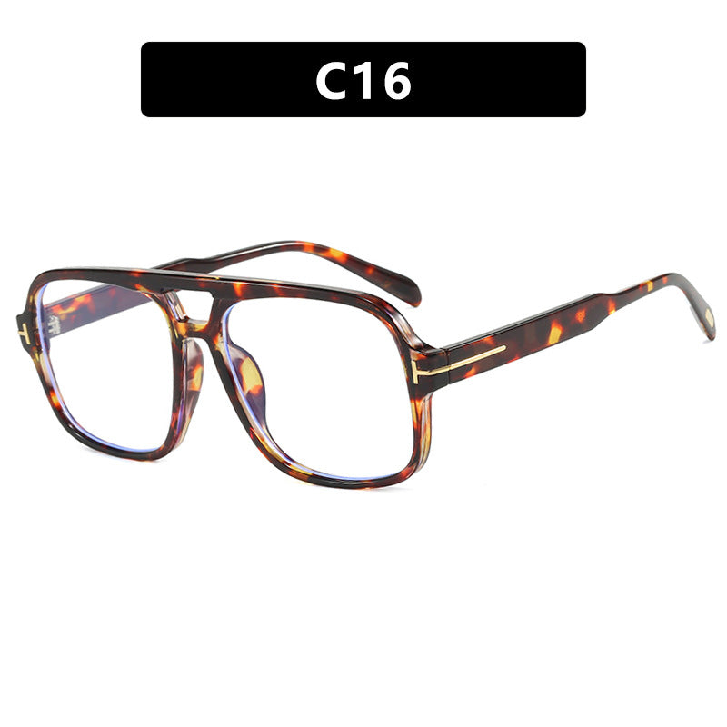 FLOETIC Pilot retro double beam sunglasses, new high-end sunglasses, UV resistant sunglasses, trendy
