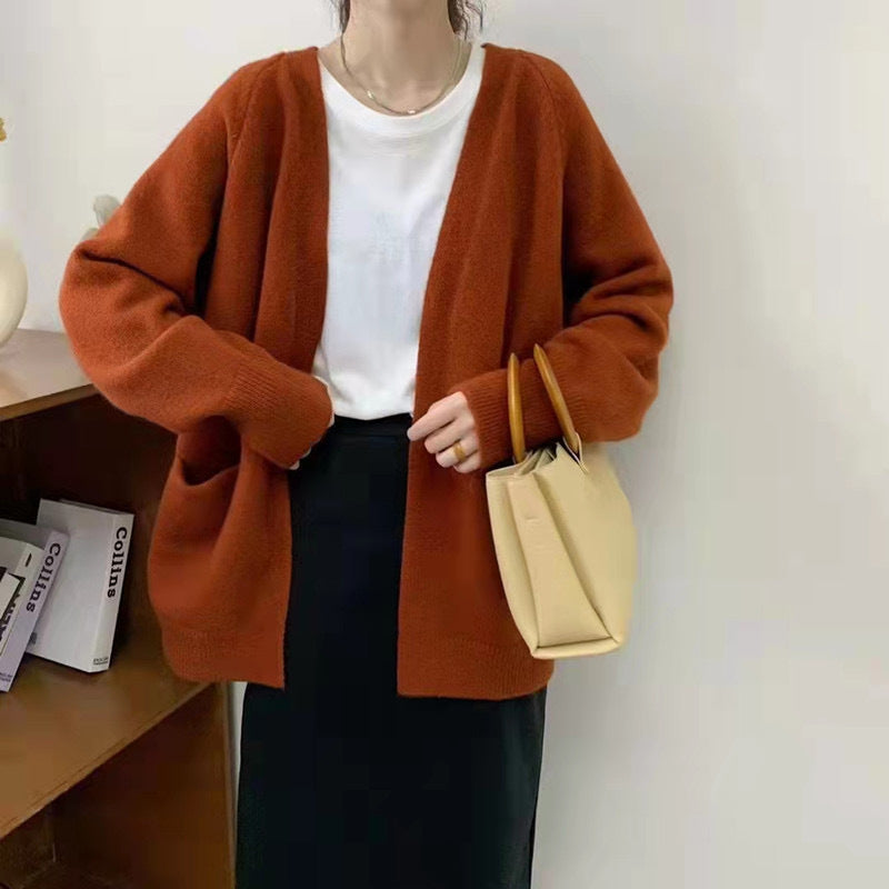 Sweater jacket for women in autumn and winter