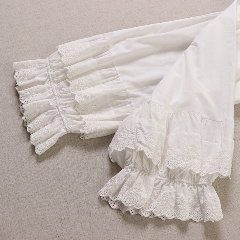 Lace high waisted wide leg pants for women