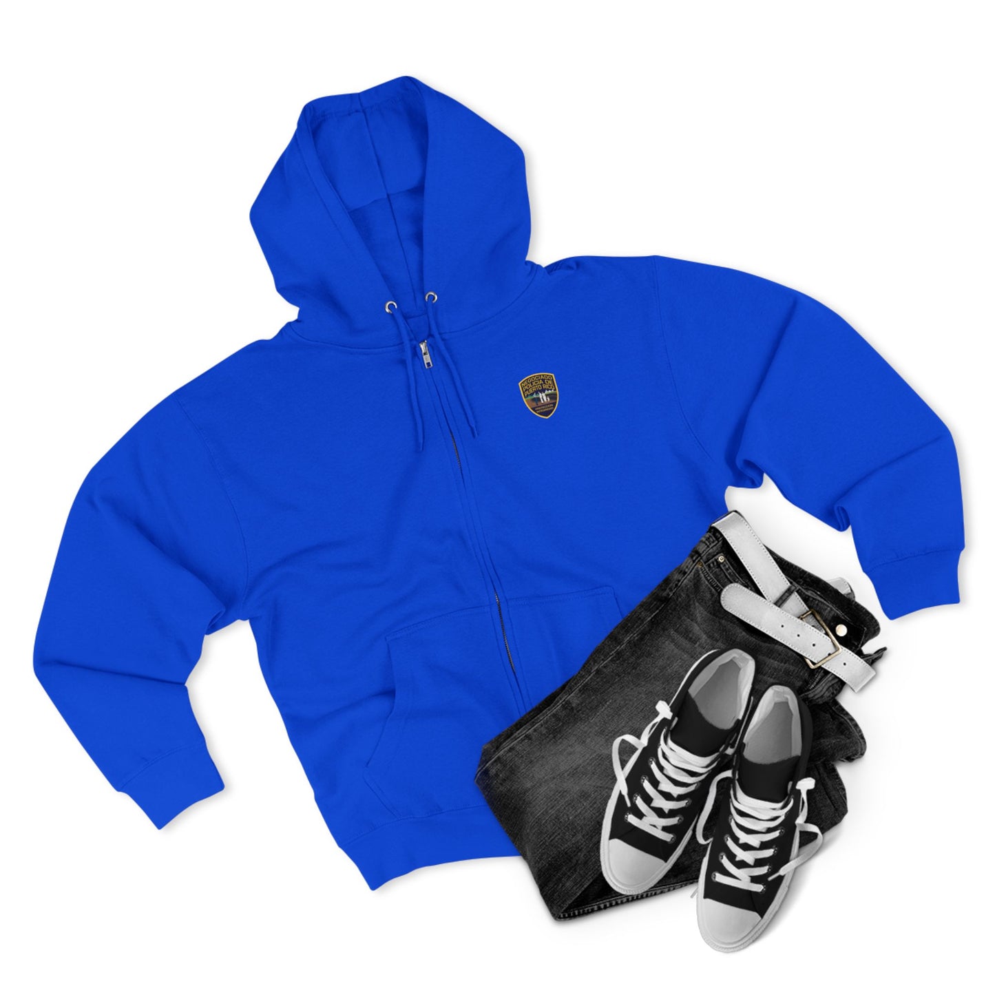 Unisex Zip Hoodie - Comfortable Casual Wear for All Seasons