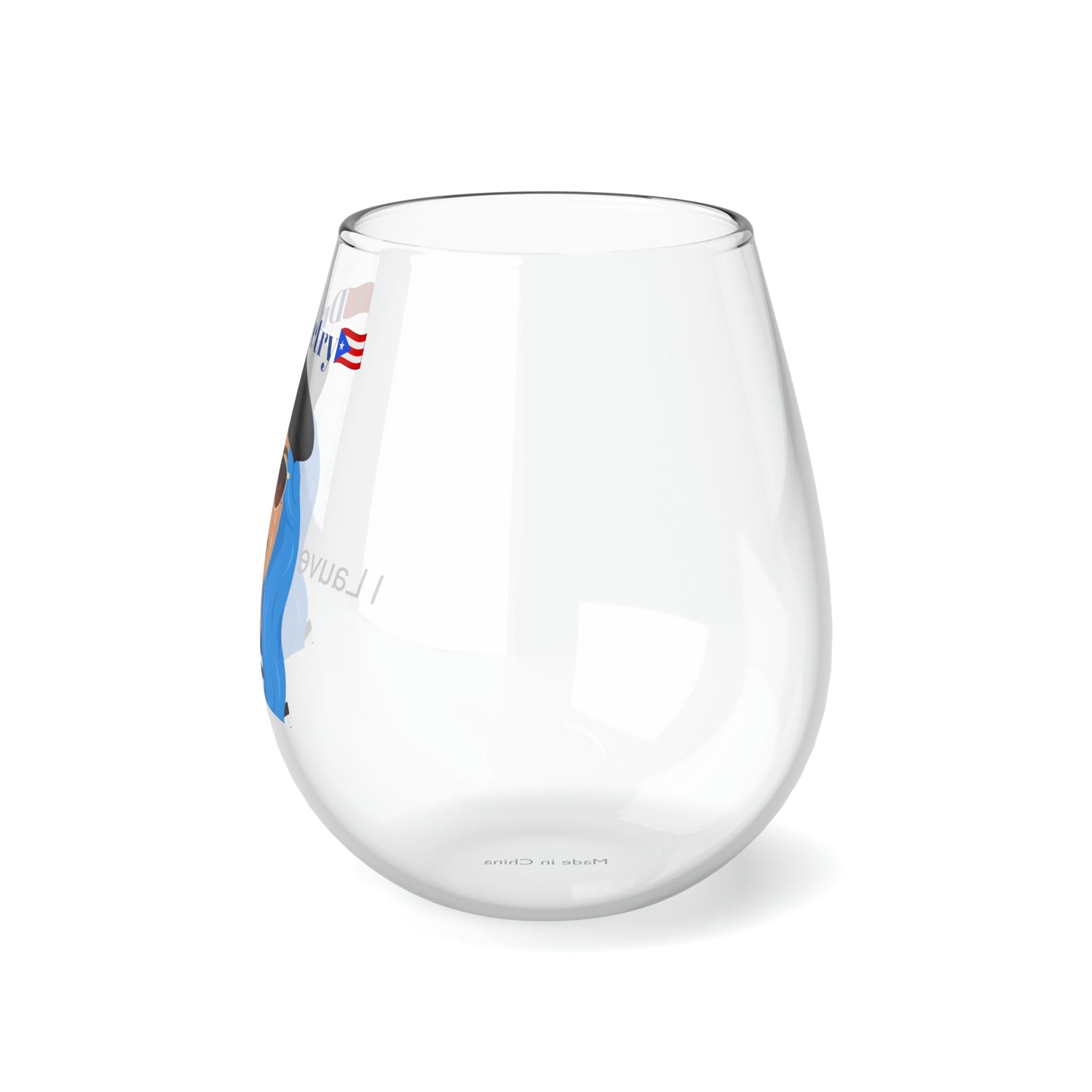 Dr. Poetry Stemless Wine Glass, 11.75oz