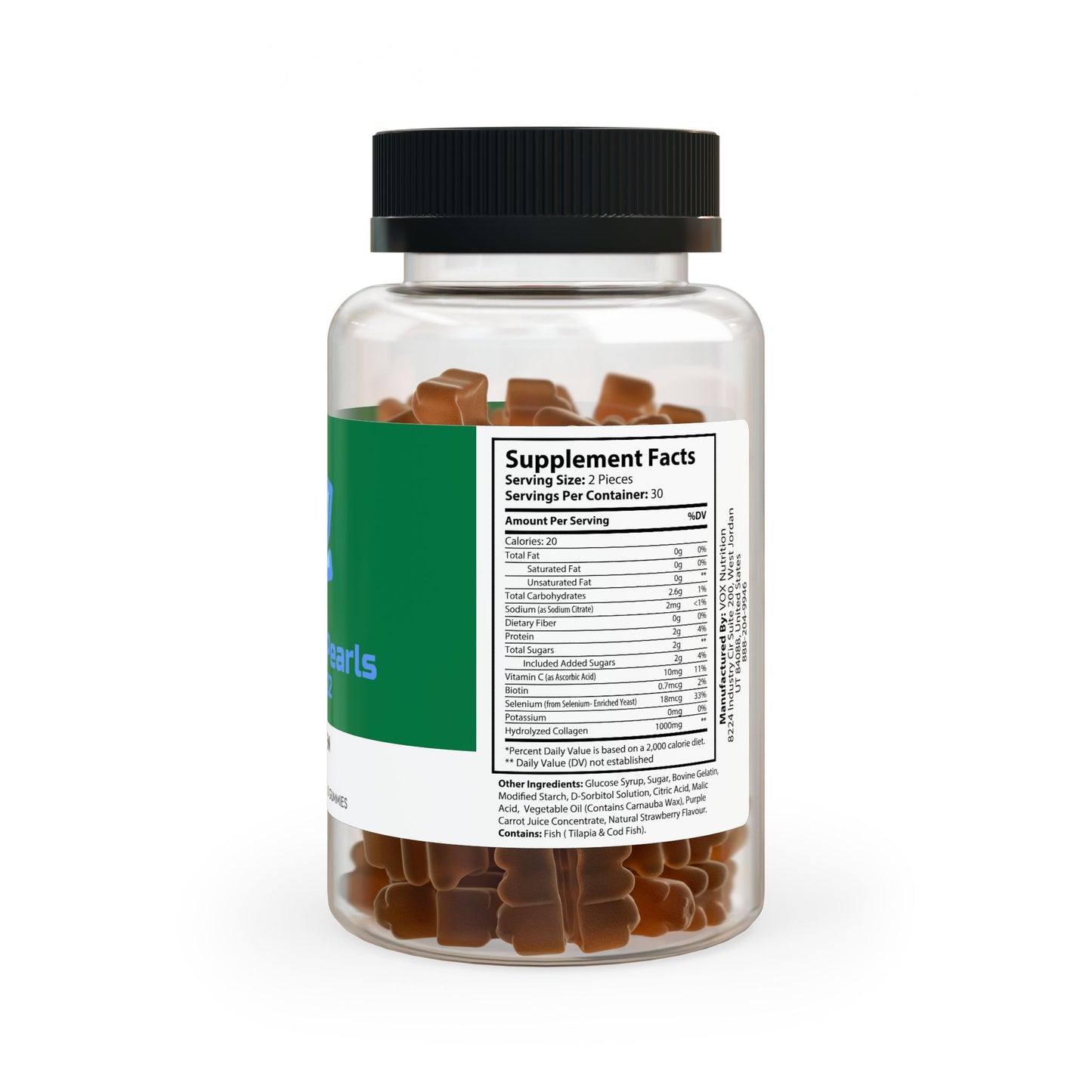 BADGE OF PEARLS Collagen Gummies (60 Gummies)
