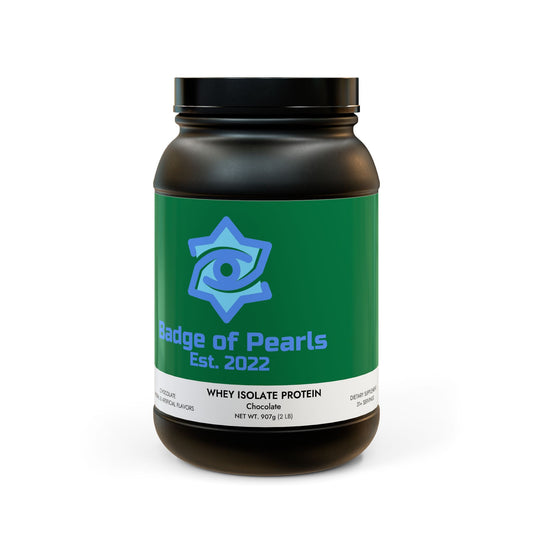 BADGE OF PEARLS Whey Isolate Protein Supplement (907g, 2lb)