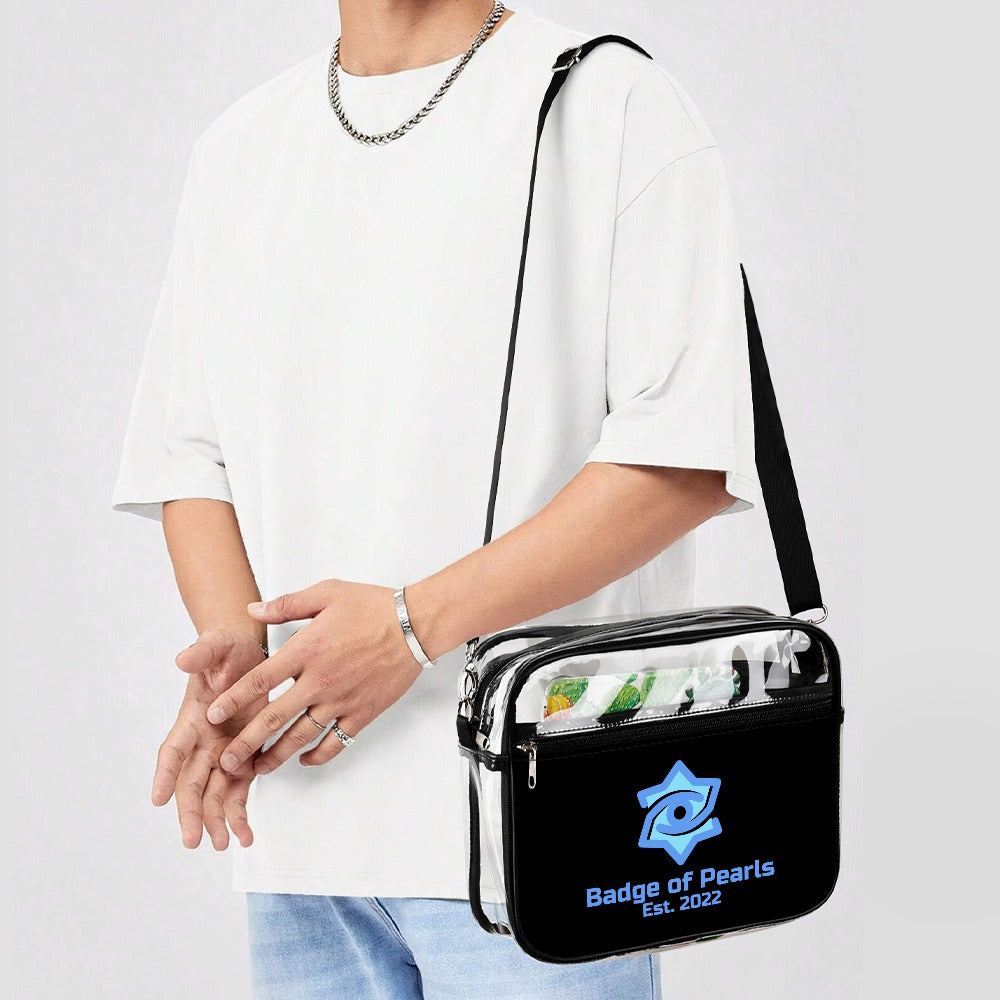 Badge of Pearls Transparent satchel set Two piece